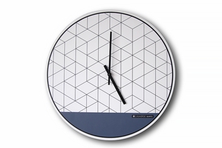 Часы настенные СТРУКТУРА-1 индиго